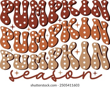 Pumpkin Season PNG Vector T-shirt Design
