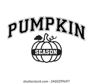 Pumpkin Season,Fall Svg,Autumn Svg,Pumpkin Svg,Fall Quotes Svg,Retro Groovy,Thanksgiving Svg,Typography T-shirt