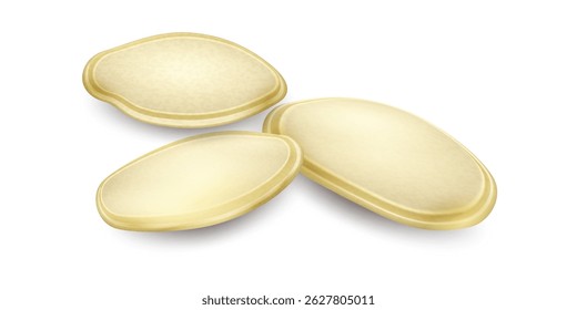 Pumpkin seeds. Close-up. A natural product used in cooking, healthy eating, and agriculture. Suitable for packaging, agro-themed content, farming advertisements, ecology, and organic farming