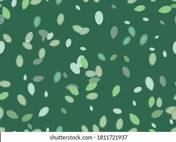 Patrón sin soldadura de las semillas de calabaza. Alimentos saludables con un valor nutricional rico. Fondo para envolver papel, impresión, tela e impresión. Ilustración del vector