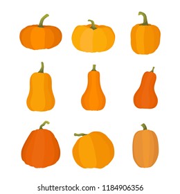 Pumpkin Set, can be used as stickers