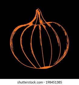 Pumpkin sketch