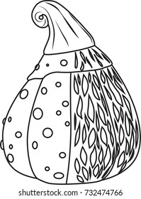 pumpkin sketch