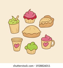 Pumpkin Spice colored line icon, simple spice late vector illustration 