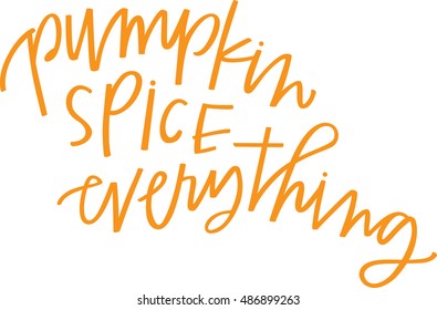 Pumpkin Spice Everything