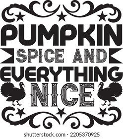 pumpkin spice and everything nice