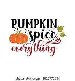 Set Hand Drawn Lettering Fall Autumn Stock Vector (Royalty Free) 1518591521