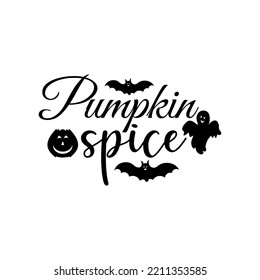 Pumpkin spice SVG T-shirt design