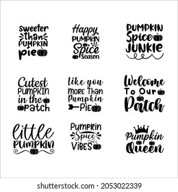Pumpkin Svg Bundle, Fall Svg 
