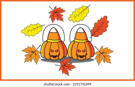 Pumpkin, Pumpkin SVG Illustrations Design. 