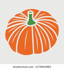 Pumpkin SVG Printable Vector Design,