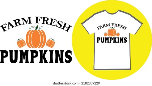 Pumpkin t shirt design for women's. The design is perfect with beautiful quote and a illustration of pumpkin can be used for various purposes specially for Halloween