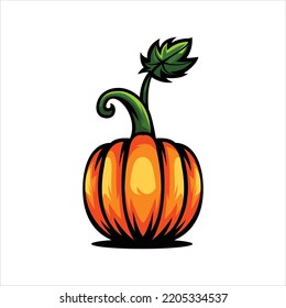 Pumpkin template designs illustration vector