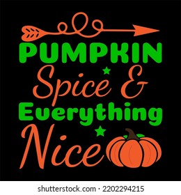 archivo vactor de diseño de camisetas de calabaza 