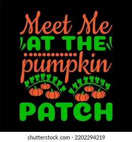 pumpkin t-shirt design vactor file 