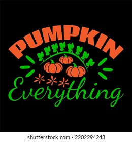 pumpkin t-shirt design vactor file 