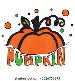Pumpkin Vector Design | Eps File