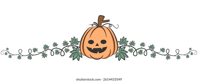 pumpkin vector design for halloween day