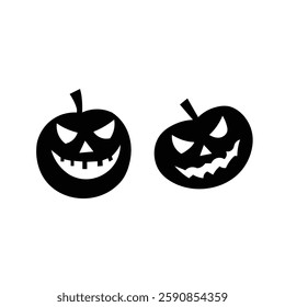 Pumpkin Vector eps icon isolated on white background,
