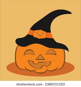 pumpkin vector formats. suitable for sticker, mug, t-shirt. etc. Eps 10

