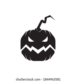 Kürbis-Vektorsymbol Halloween
