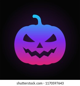 Pumpkin vector icon