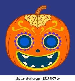 Pumpkin Vector Icon. EPS format