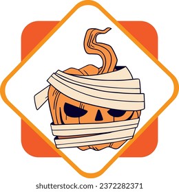 pumpkin vector icons with white background