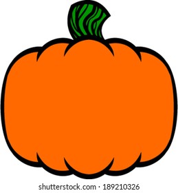 Pumpkin vector illustration