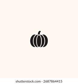 Ilustración vectorial de calabaza - Icono de Halloween