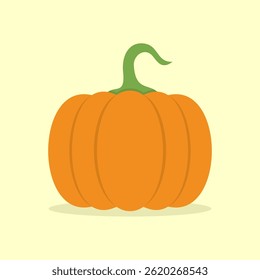 Pumpkin vector illustration image, pumpkin vector art, fall pumpkin clip art.