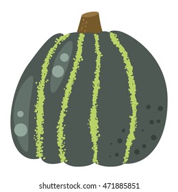 Pumpkin vector illustration isolated