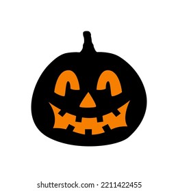 Pumpkin vector illustration isolated on white background
