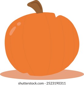 Pumpkin vector image, pumpkin vector art, fall pumpkin clip art