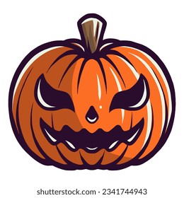PUMPKIN VECTOR LOGO HALLOWEEN INSPIRATION