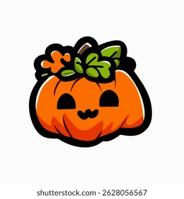  Pumpkin vector seamless print, great for quirky Halloween textiles or party goods.