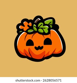  Pumpkin vector seamless print, great for quirky Halloween textiles or party goods.