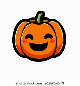  Pumpkin vector seamless print, great for quirky Halloween textiles or party goods.