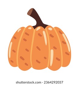 pumpkin vegetable frech icon isolated