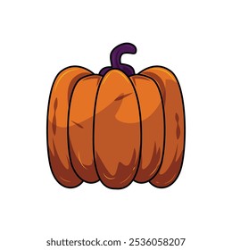 Pumpkin vegetable ripe design illustration