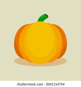 
a pumpkin without anything. picture for halloween