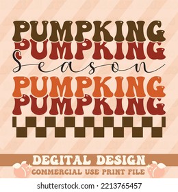 pumpking season,t shirt design,vector file.