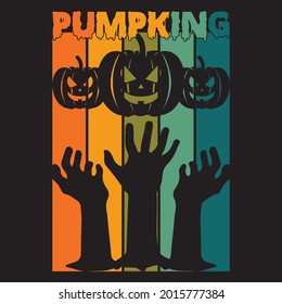 pumpking t shirt design,vector file.