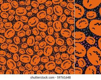 Pumpkins background for the better halloween.