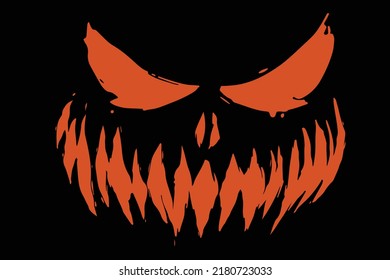 Free Scary Face Vector - Download in Illustrator, EPS, SVG, JPG, PNG