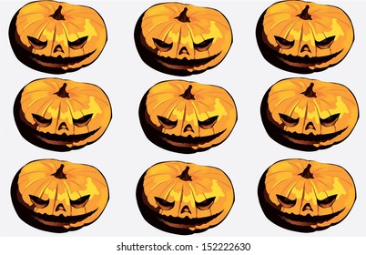 pumpkins for Halloween 