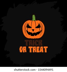 A Pumpkins Halloween for a decorations or template or celebrations time - Halloween Background