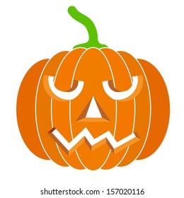 pumpkins for Halloween. Vector illustration.