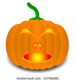 pumpkins for Halloween. Vector illustration.