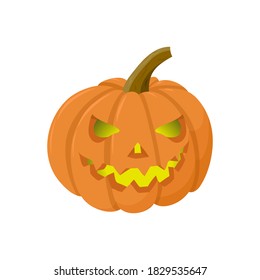 pumpkins for halloween, vector illustration